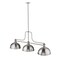 Z-Lite Melange 3 Light Chandelier, Brushed Nickel & Brushed Nckel 725-3BN-D12BN - alternate 2